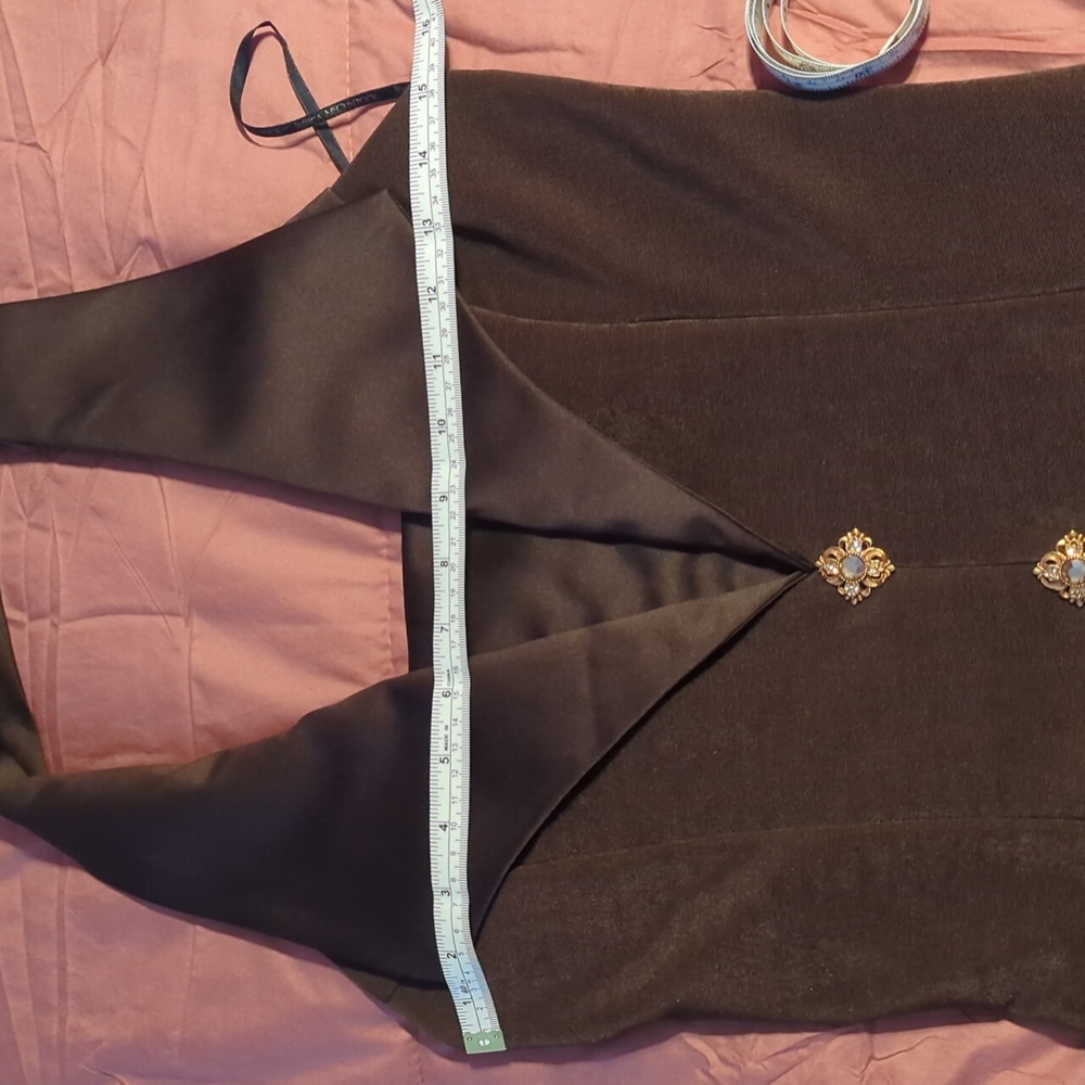 SCOTT McClintock Long Halter Top Dress Size 10 - Picture 11 of 16